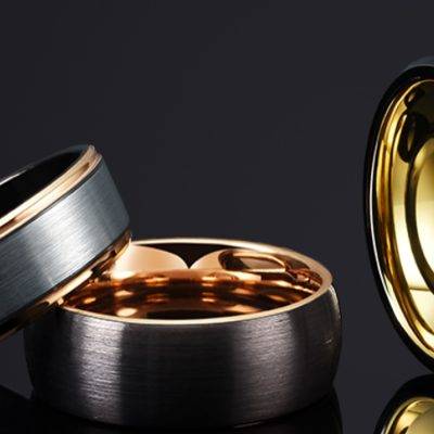 tungsten rings for him